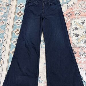 MOTHER Dark Blue Flare Jeans